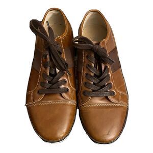 Unlisted by Kenneth Cole Men's Crown Brown Lace Up Sneaker Mens Size 9 MED